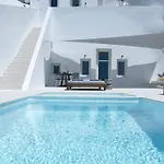 Villa Elegant Santorini House Serenity Caldera View Outdoor Hot Tub *