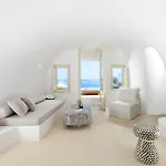 Villa Elegant Santorini House Serenity Caldera View Outdoor Hot Tub *